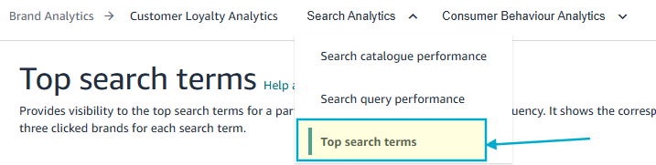 (7.4) Sử dụng Amazon Brand Analytics – tìm sản phẩm tiềm năng.