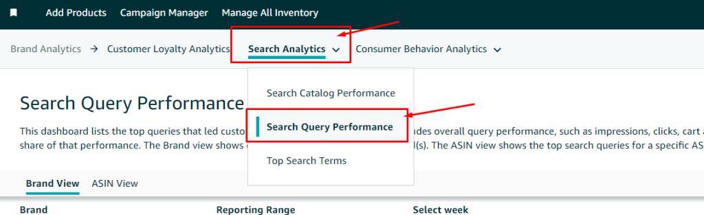 search query Performance